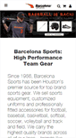 Mobile Screenshot of barcelonasports.com